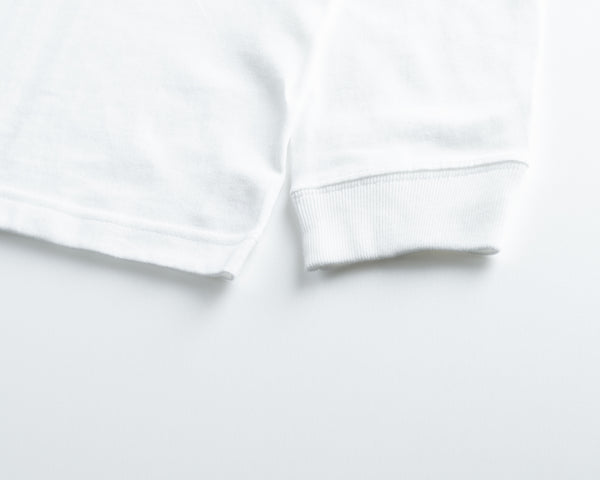 マッスルグリル オリジナルロゴ ロングTシャツ・ホワイト