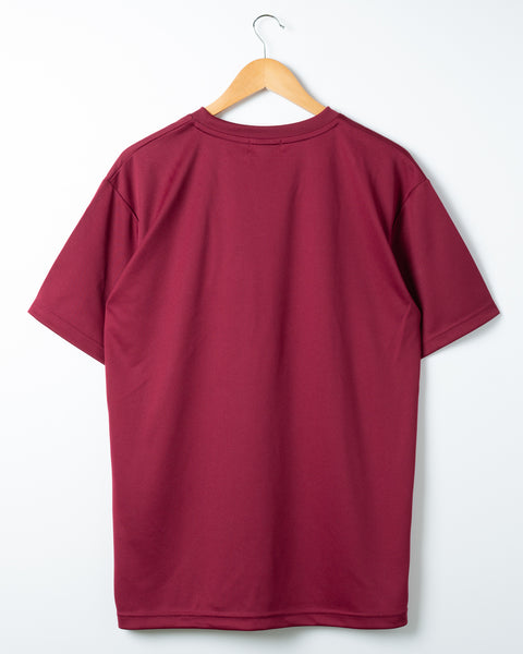 マッスルグリル オリジナルロゴメッシュTシャツ・シャイニーレッド